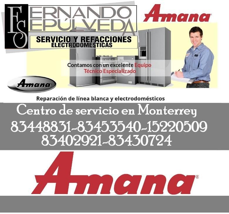 Reparación o Taller de Servicio de Lavadoras Amana en Monterrey y Area Metropolitana
