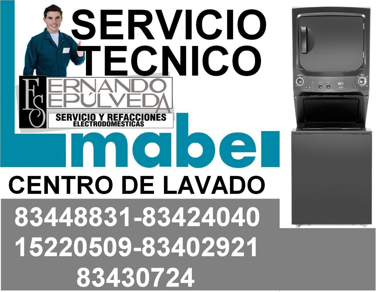 REPARACIÓN DE CENTRO DE LAVADO MABE EN MONTERREY