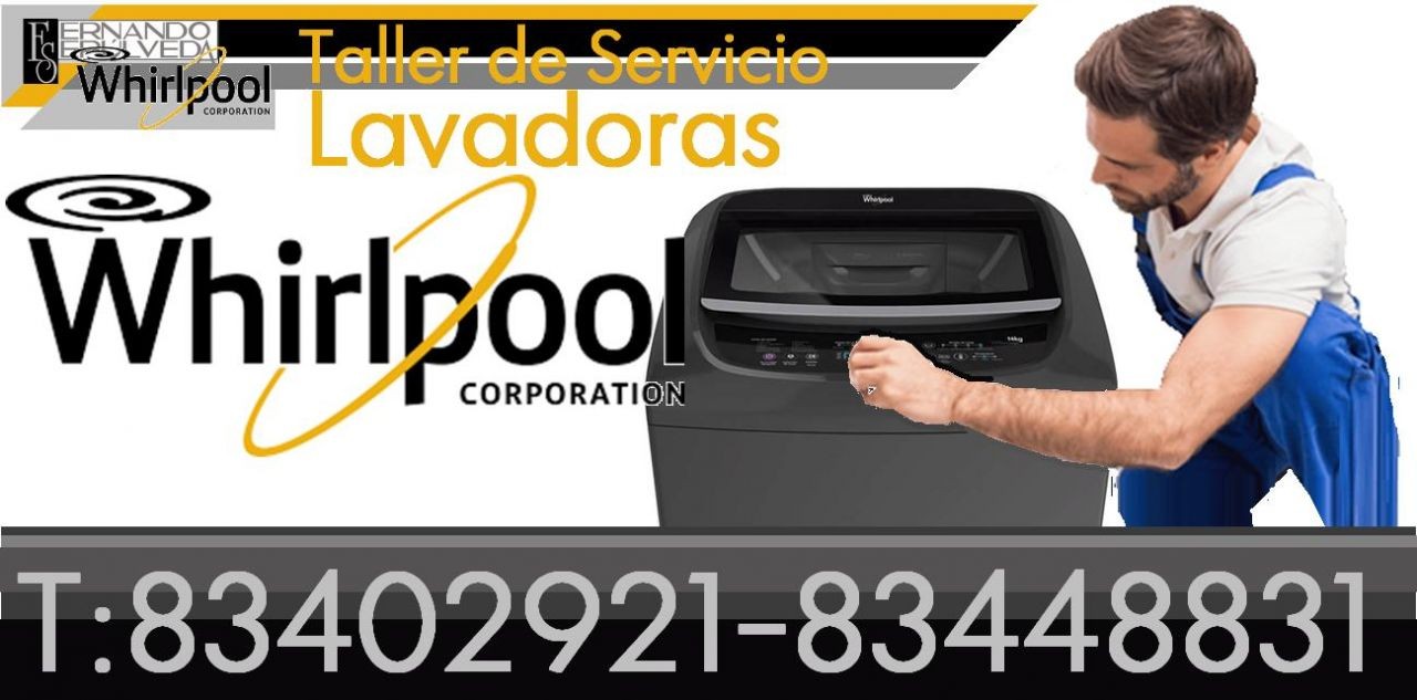 Taller de Servicio   de Lavadoras Marca WHIRPOOL