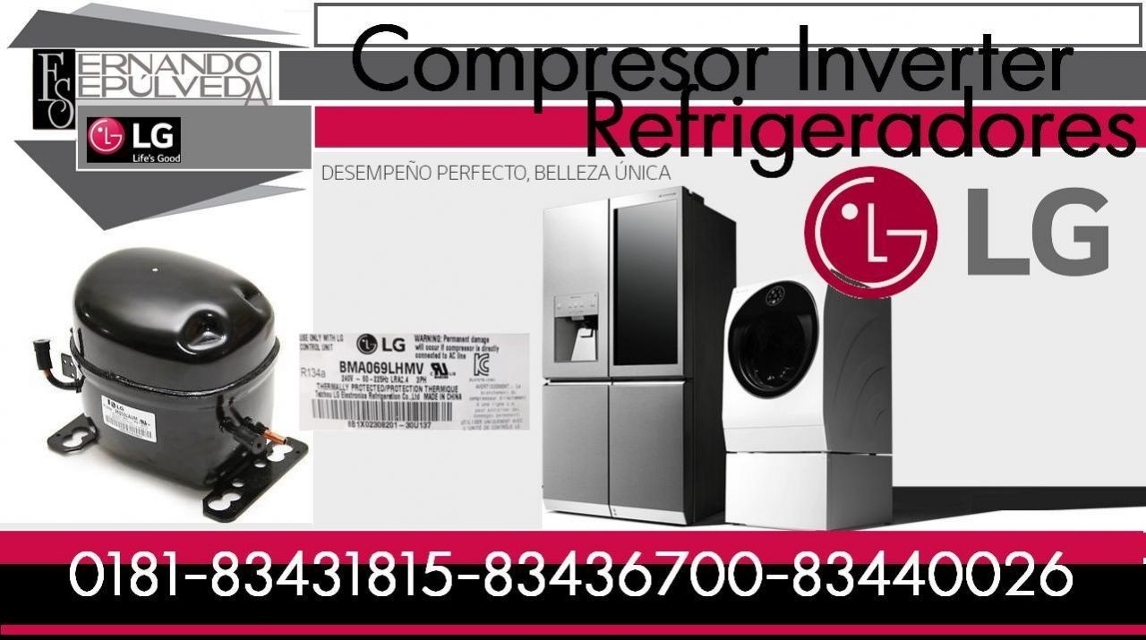 Compresor para Refrigerador Inverter LG BMA069LHMV