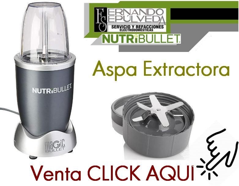 Cuchillas de Extractor o Moledora NUTRIBULLET