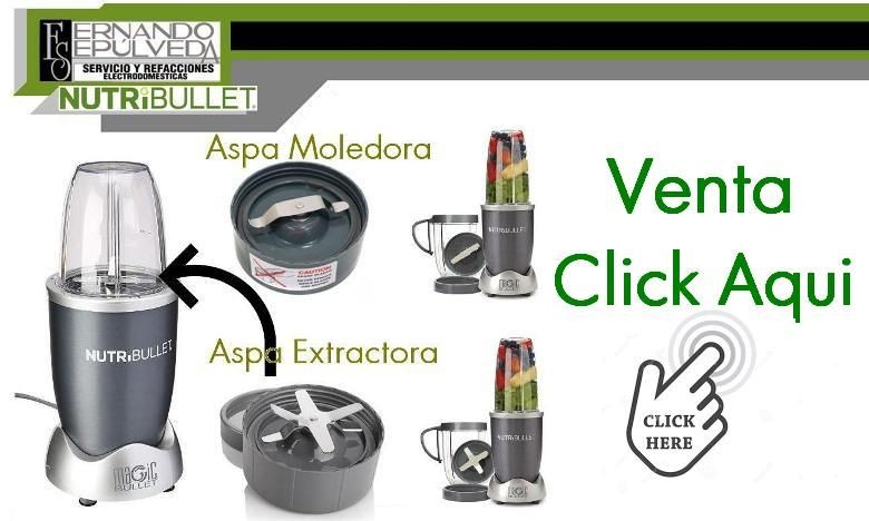 Venta  de Aspas o Cuchillas Nutribulet