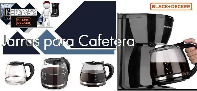Jarras para Cafeteras Black and Decker.