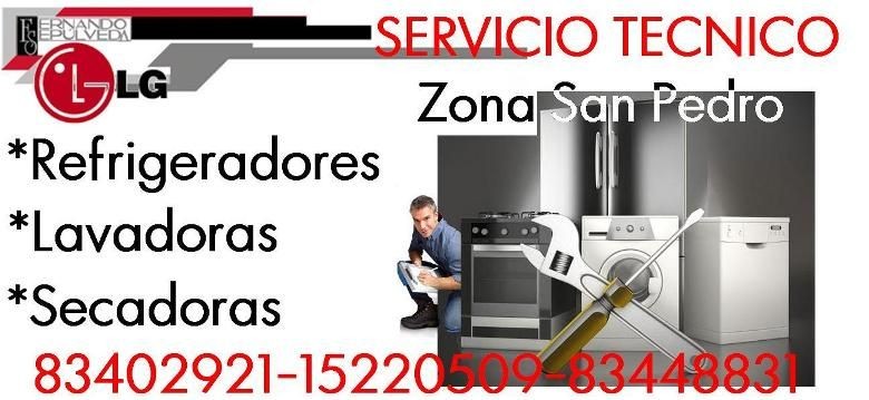 Taller de Servicio de Lavadoras  LG en Zona Valle.